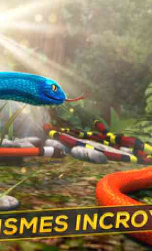 Snake and Worm Jeu de Course du Serpent Fou pour Enfants Gratuit 2