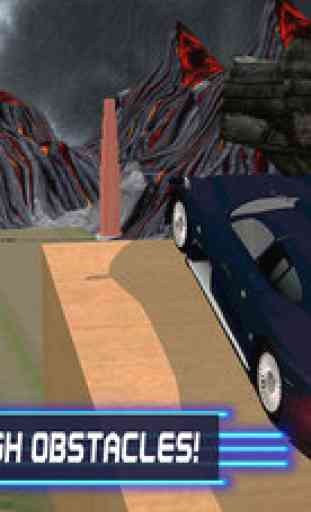 vitesse voiture évasion 3d - échapper à travers les obstacles et exécuter des cascades dangereuses 4