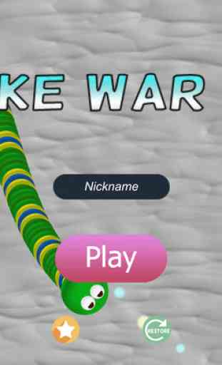 Guerre De Serpent Exécuter - manger des jeux de couleur 4