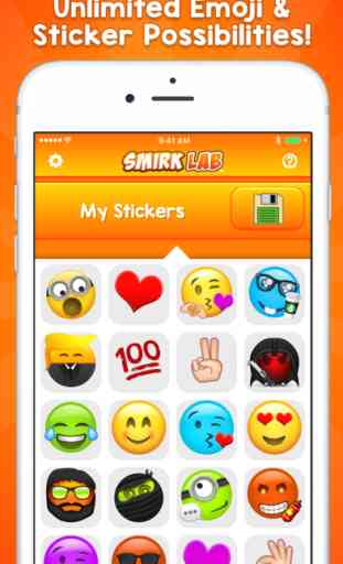 Smirk Lab - Créer Emojis & Autocollants 4