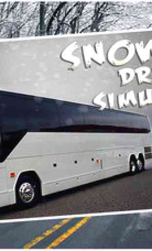 Snow Bus Driver Simulator 3D 1
