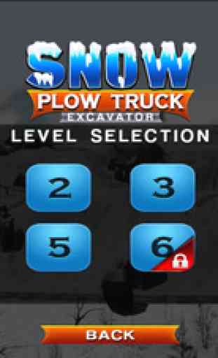 Snow Plow Truck Excavator 4