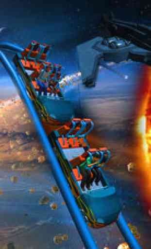 Space Roller Coaster 3D 3