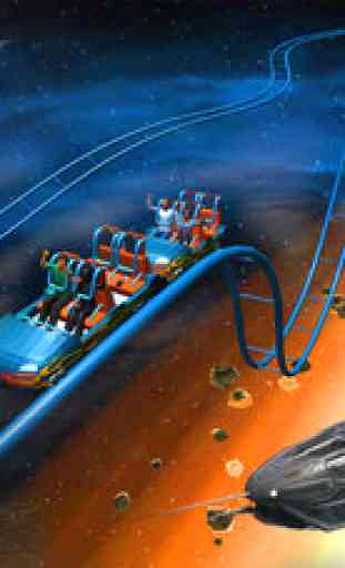 Space Roller Coaster 3D 4