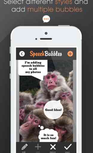 Speech Bubbles - Ajoutez du texte sur des photos pour Instagram 3