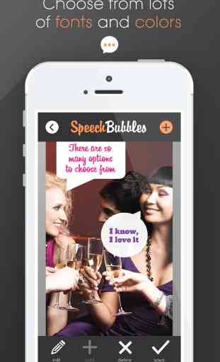 Speech Bubbles - Ajoutez du texte sur des photos pour Instagram 4