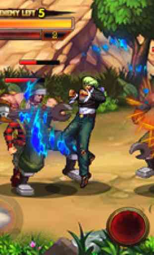 Rue du combat - Kung Fu Free Battle: nouveau style de Rockman demi-vie jeu d'arcade de lutte 2