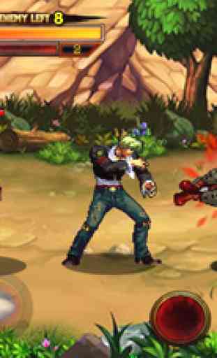 Rue du combat - Kung Fu Free Battle: nouveau style de Rockman demi-vie jeu d'arcade de lutte 4