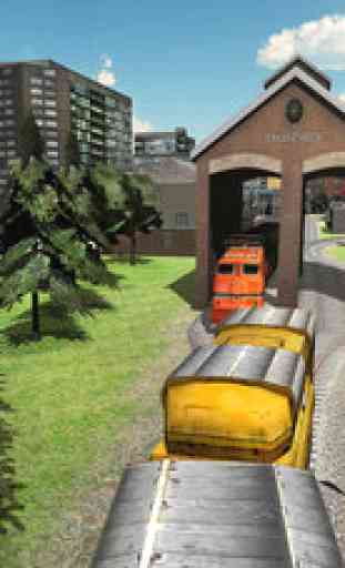 Subway Train Simulator 3D - Locomotive à vapeur Simulation pour le transport de passagers 2