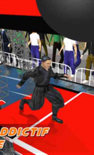 Super Ninja Guerrier d'obstacle Cours – UNE Fou De kung Fu La formation École 4