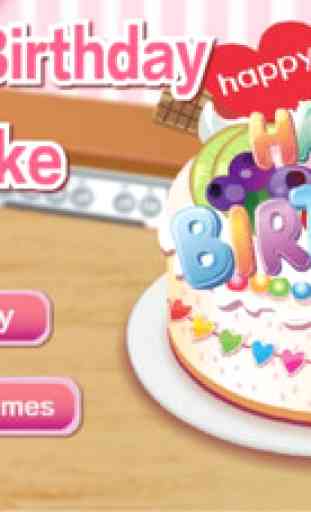 superbe gâteau d'anniversaire - Les meilleurs jeux de gâteaux pour les filles et les enfants! 1
