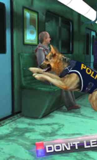 Métro Police Dog Simulator - chiens Cop Chase jeu de simulation 1