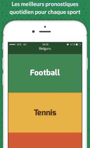 SportGuru - Pronostiques mathématiques tennis et football 1