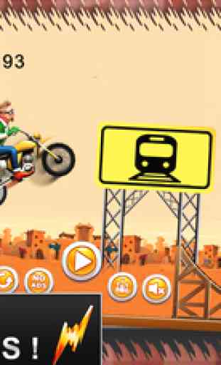 Stick-man Motocross- Stunt Biker Rivals 4