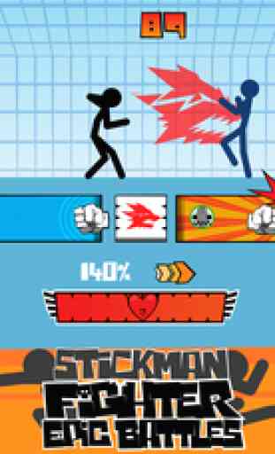 Stickman fighter : Epic battle 4
