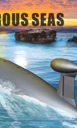 Submarine Grève Guerre 3D - Naval Warfare Torpedo Zone 1