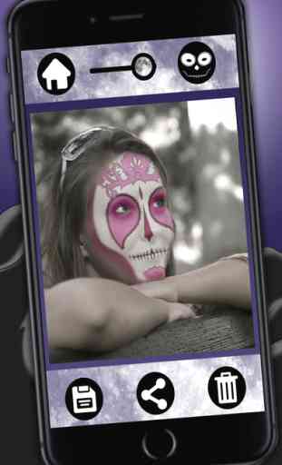 Sucre crâne mexicain pour Halloween - Premium 1