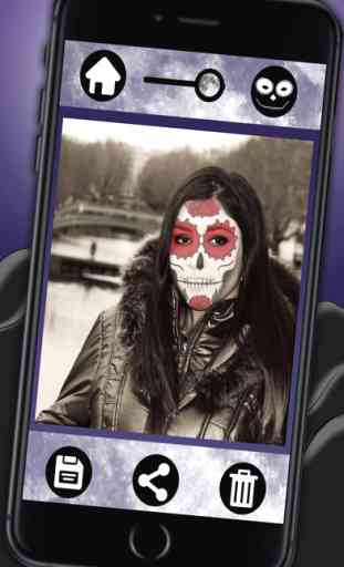 Sucre crâne mexicain pour Halloween - Premium 2