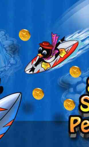 Super Surfer Penguin - Vague folle Surf Dash (Jeu libre) 4