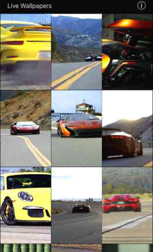 Supercars Live Wallpapers 2