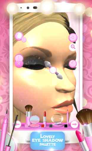 Jeux de maquillage de fille 3D 3
