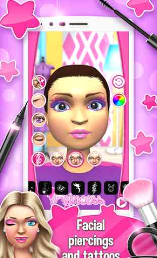 Jeux de maquillage – Princesse 3