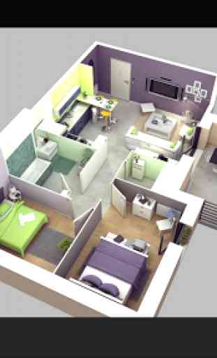 Plans de maison 3D 2