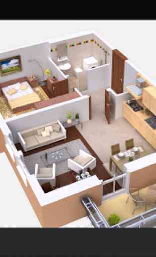 Plans de maison 3D 4