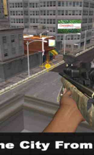 Counter terroriste guerre 3D - Real Crime City & jeu de tir Sniper Assassin 1