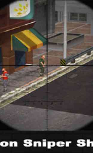 Counter terroriste guerre 3D - Real Crime City & jeu de tir Sniper Assassin 2