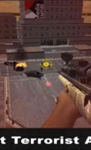 Counter terroriste guerre 3D - Real Crime City & jeu de tir Sniper Assassin 3
