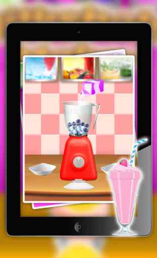 Doux Milkshake Smoothies Maker Game - Profitez de saveur différente Frozen Ice Smoothie Maker Summer Game Treat 2