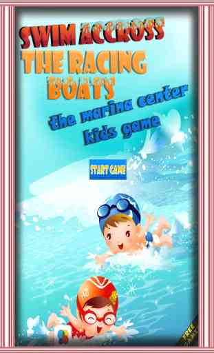 nager en face de l'bateaux de course: le port de plaisance centre gosses jeu - édition gratuite 1