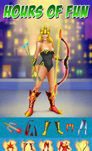 Superheroes Fille! - Les Filles Puissance Mode et Style du Jeu des Costumes de Rêve 2
