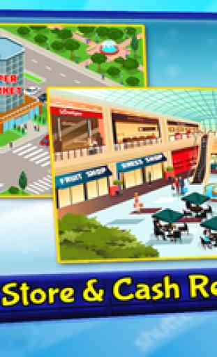 Supermarché Boy Summer Shopping Mall - A Grocery Store & Cash Register jeu 1