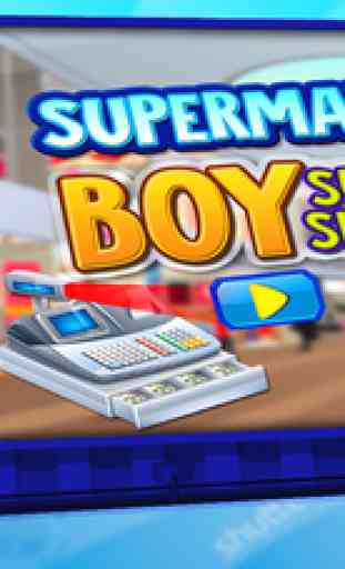 Supermarché Boy Summer Shopping Mall - A Grocery Store & Cash Register jeu 3