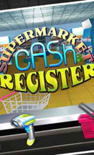 Supermarché Cash Register - Épicerie Gestion et Caissier Jeu pour les enfants 2