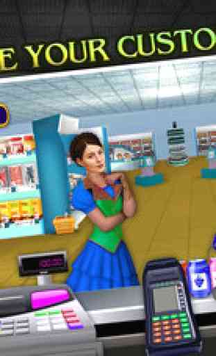 Supermarché Cash Register - Épicerie Gestion et Caissier Jeu pour les enfants 4
