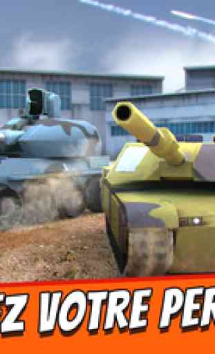 Tanks de Guerre . Simulation de Chars d'Assaut de Bataille Gratuit 4