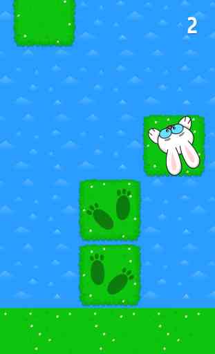Tap the Bunny Hop - Do not jump on the water tile FREE game 2