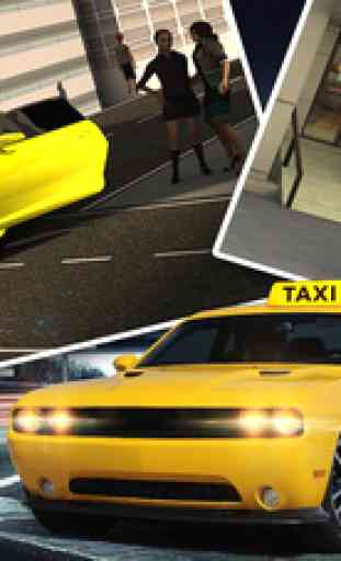 Extrême Taxi Voiture Conduire 3D: Fou Chauffeur 1