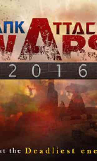 Réservoir Guerre Attaque 2016 - réservoirs 3D jeu de bataille 1