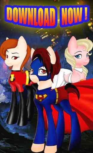 Superhero poney Descendants Creator Dress Up Jeux 4