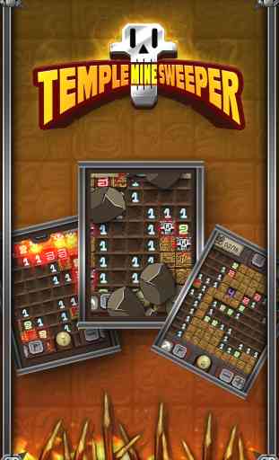 Temple Minesweeper - Jeu de Réflexion de Démineur 1