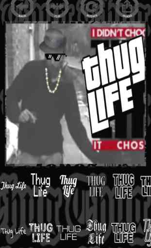 Thug Life fabricant de sticker photo editor 1