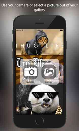 Thug Life Photo Maker Editor: Créer Funny Pictures 1
