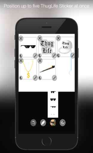 Thug Life Photo Maker Editor: Créer Funny Pictures 2