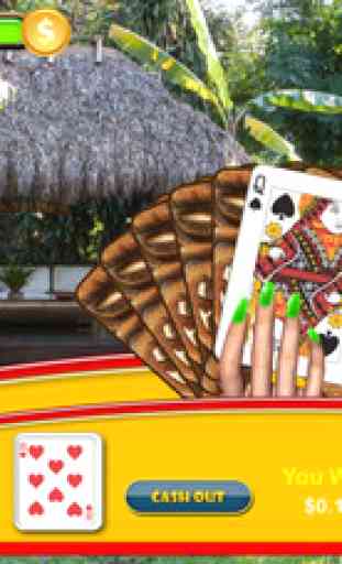 Ace Tiki Beach Friends Plus HD : le jeu de cartes HiLo Fresh Deck Poker Blast Pro 3
