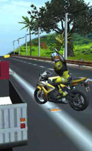 moto du trafic coureur course stunt 2
