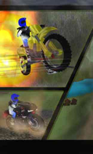 Sentier Bike Colline Escalade Moto Racer 3D 3